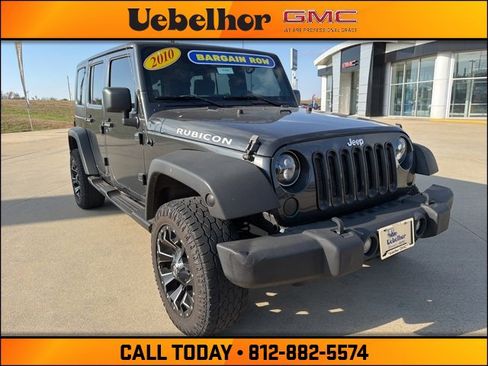 Used 2010 Jeep Wrangler Unlimited Rubicon w/ Dual Top Group image 1