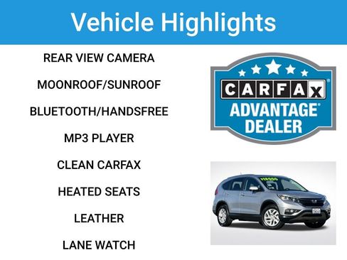 Used 2016 Honda CR-V EX-L image 2
