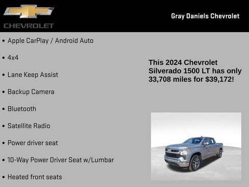Certified 2024 Chevrolet Silverado 1500 LT image 7