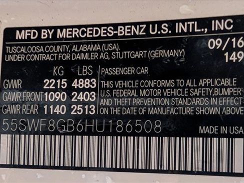 Used 2017 Mercedes-Benz C 63 AMG Sedan image 23