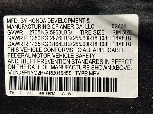 Used 2024 Honda Pilot EX-L image 38