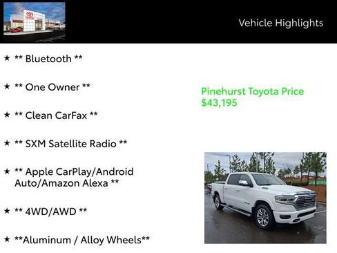 Used 2023 RAM 1500 Limited w/ Body Color Bumper Group image 7