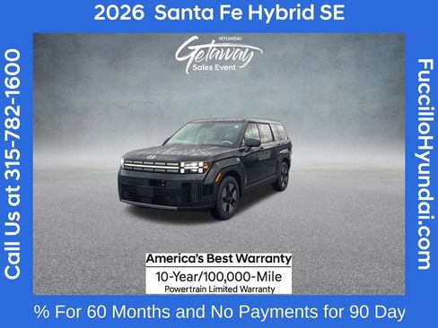 New 2026 Hyundai Santa Fe SE image 1
