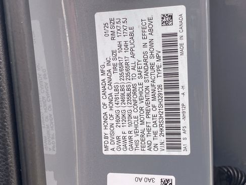 Certified 2025 Honda CR-V LX image 29