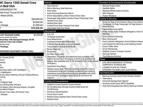 Used 2024 GMC Sierra 1500 Denali w/ Technology Package AWD/4WD image 23