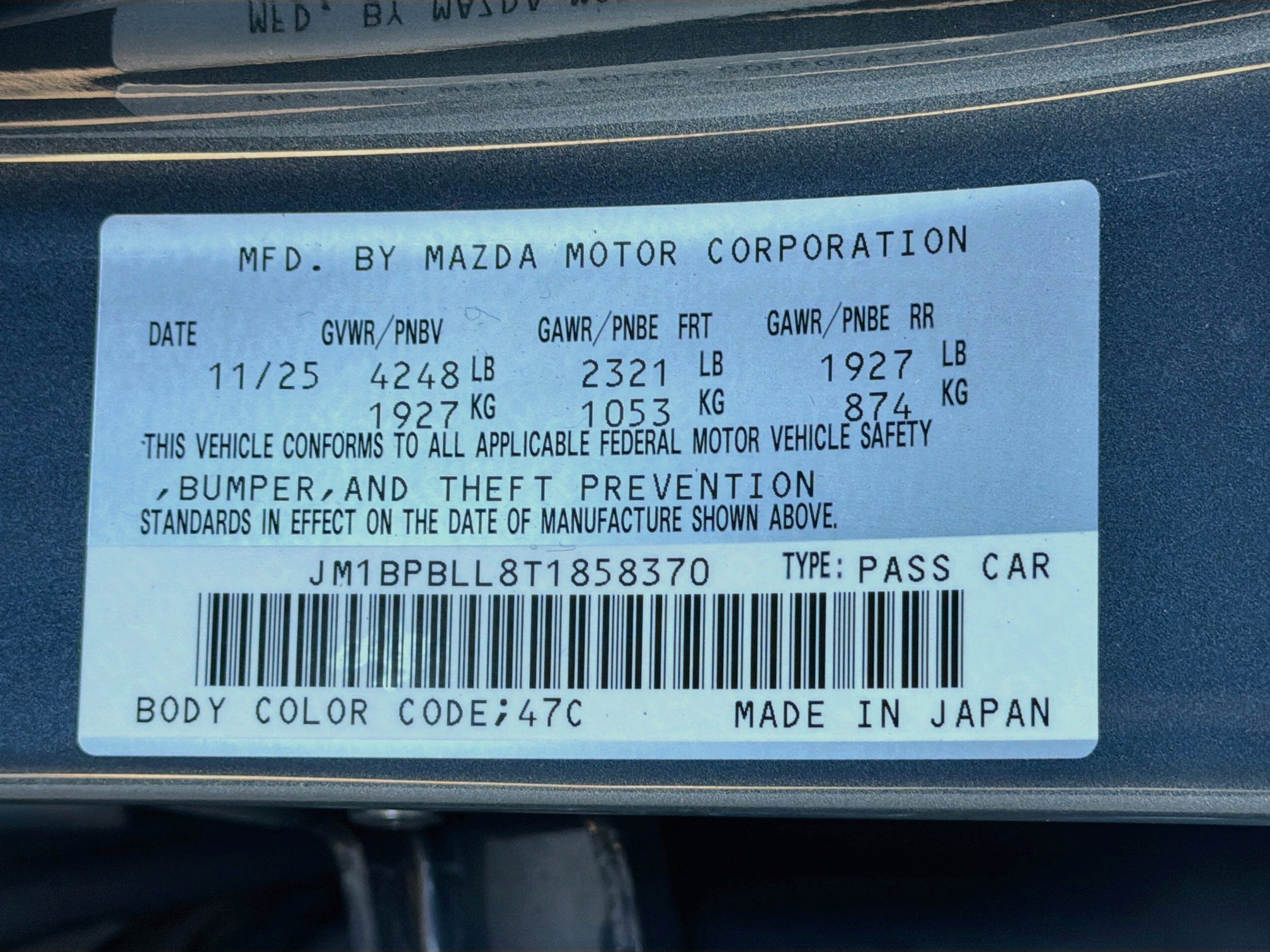 Used 2026 MAZDA MAZDA3 Carbon AWD/4WD image 12