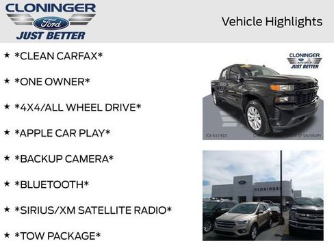 Used 2021 Chevrolet Silverado 1500 Custom image 4