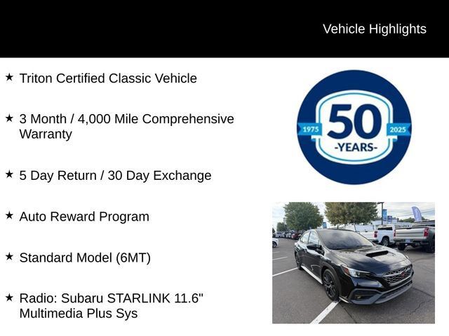 Used 2022 Subaru WRX Premium AWD/4WD image 6
