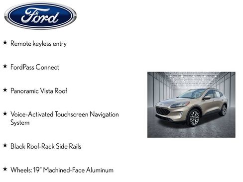 Used 2020 Ford Escape Titanium w/ Titanium Premium Package 2.0 AWD/4WD image 9