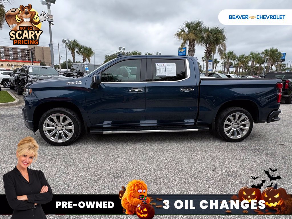 Used 2019 Chevrolet Silverado 1500 High Country w/ Technology Package AWD/4WD image 4