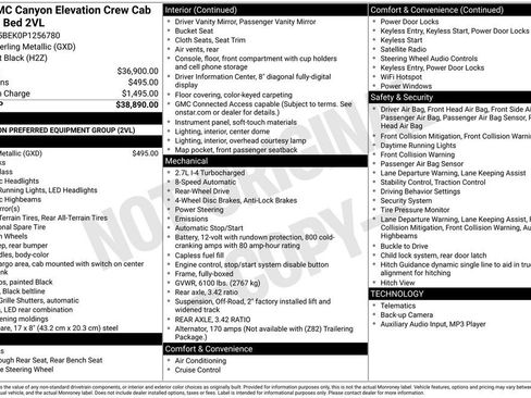 Used 2023 GMC Canyon Elevation image 26