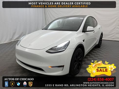 Used 2020 Tesla Model Y Long Range AWD/4WD image 1
