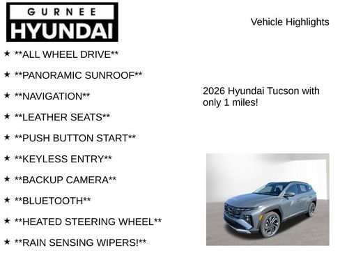 New 2026 Hyundai Tucson Limited image 9