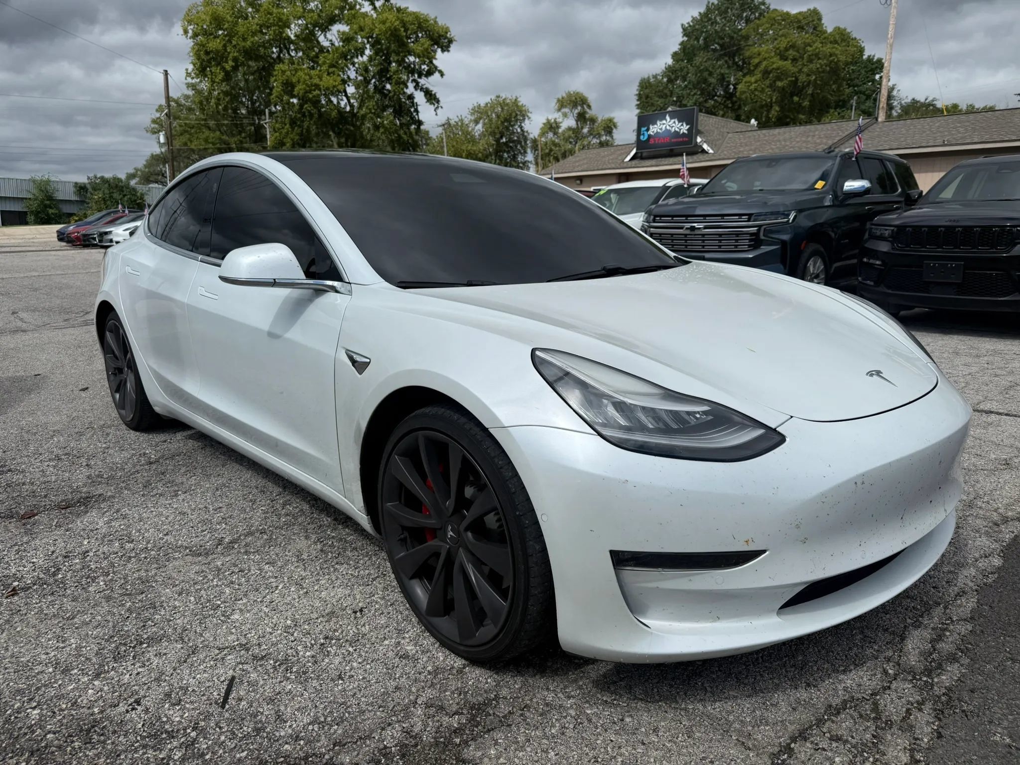 Used 2020 Tesla Model 3 Performance AWD/4WD image 1