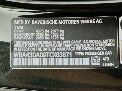 New 2026 BMW 430i Coupe w/ Parking Assistance Package RWD image 24