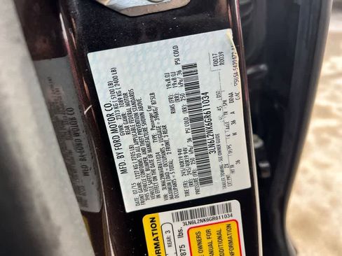 Used 2016 Lincoln MKZ Black Label w/ Technology Package image 48