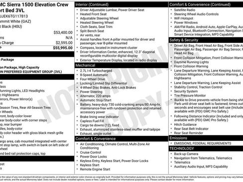 New 2026 GMC Sierra 1500 Elevation image 35