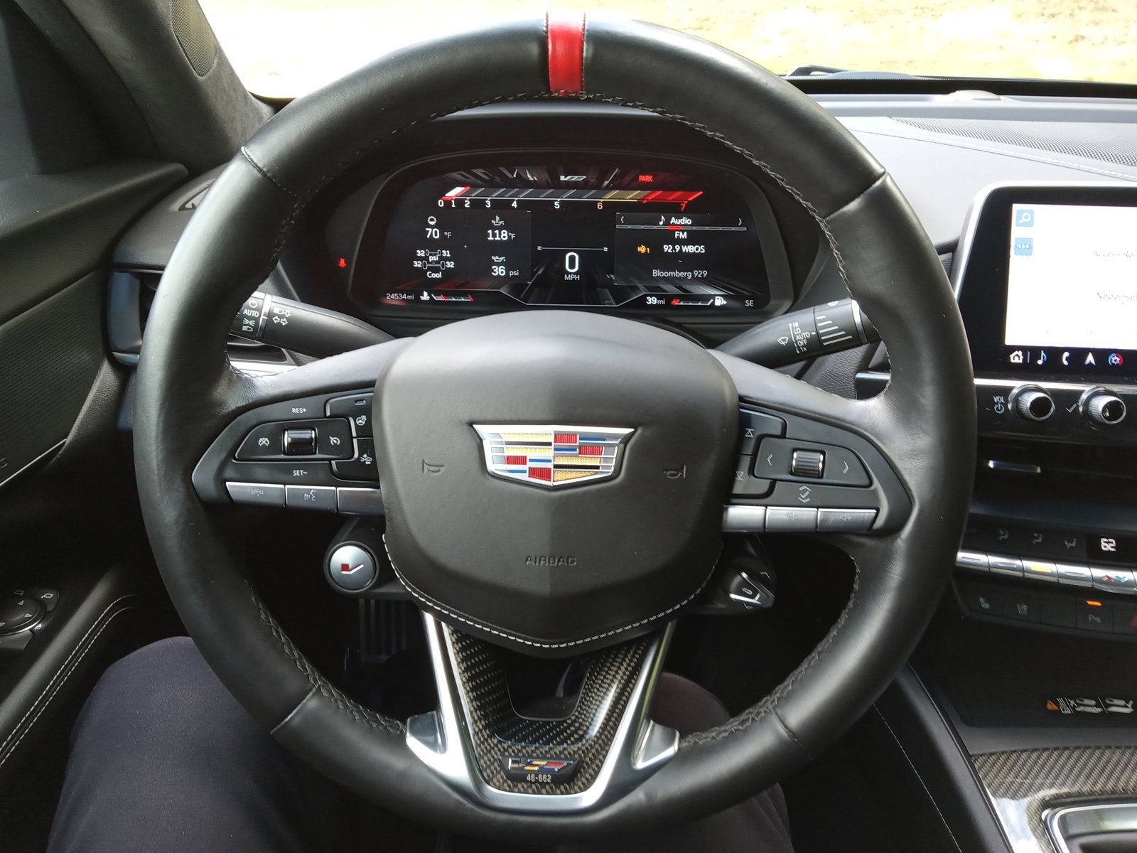 Used 2022 Cadillac CT4 V Blackwing w/ Technology Package RWD image 13
