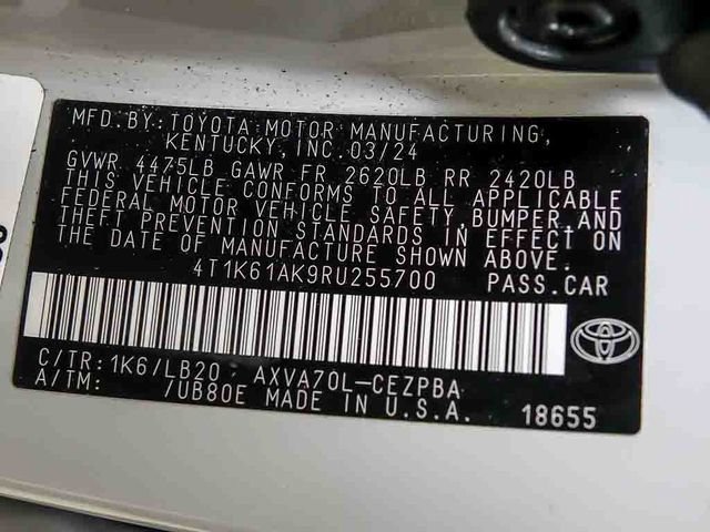 Certified 2024 Toyota Camry XSE FWD image 27