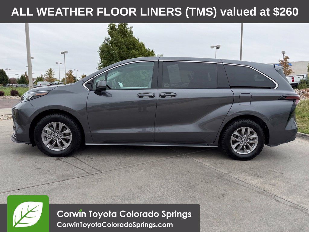 Used 2025 Toyota Sienna LE AWD/4WD image 4