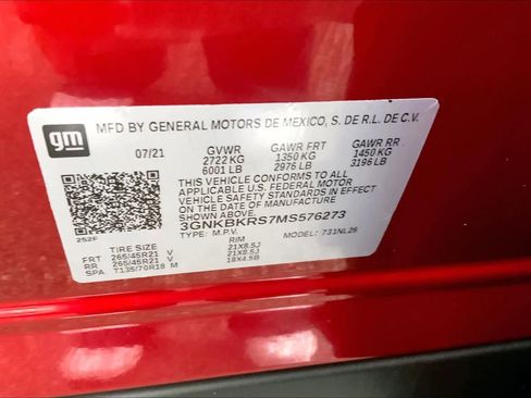 Used 2021 Chevrolet Blazer RS w/ Enhanced Convenience Package image 34