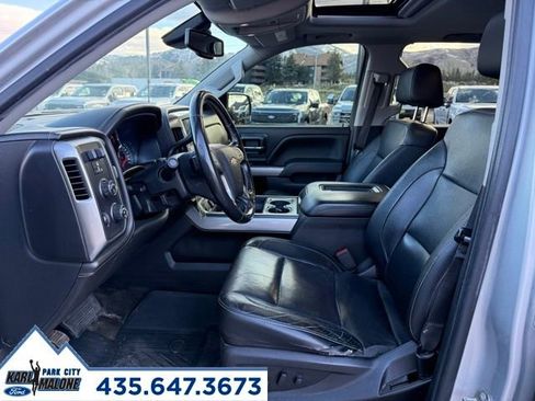 Used 2018 Chevrolet Silverado 1500 LTZ Z71 w/ LTZ Plus Package AWD/4WD image 14