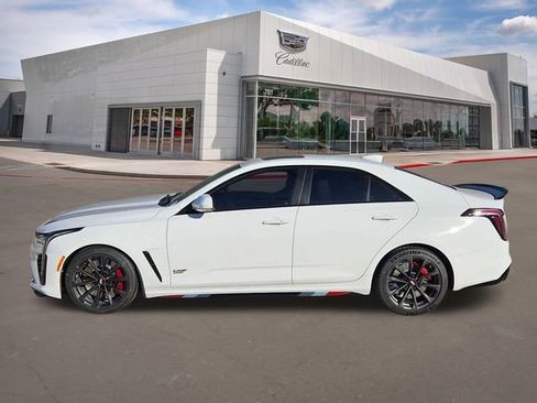 New 2026 Cadillac CT4 V Blackwing w/ LPO, Red Accent Package image 3