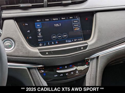 Used 2025 Cadillac XT5 Sportv w/ LPO, Red Accent Package AWD/4WD image 24