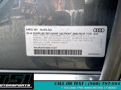 Used 2014 Audi A8 L 3.0T w/ Premium Package AWD/4WD image 35