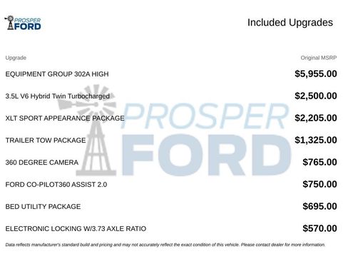 Used 2023 Ford F150 XLT w/ Equipment Group 302A High AWD/4WD image 3