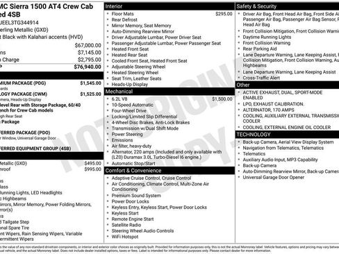 New 2026 GMC Sierra 1500 AT4 w/ AT4 Premium Package AWD/4WD image 5
