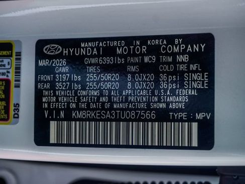New 2026 Hyundai Palisade Limited AWD/4WD image 58