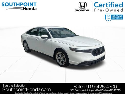 Certified 2023 Honda Accord LX image 1