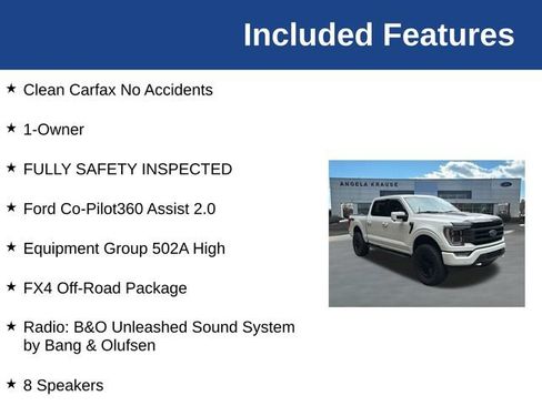 Used 2023 Ford F150 Lariat w/ Equipment Group 502A High AWD/4WD image 5
