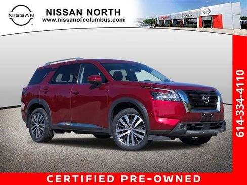Certified 2022 Nissan Pathfinder Platinum w/ Cargo Package image 1