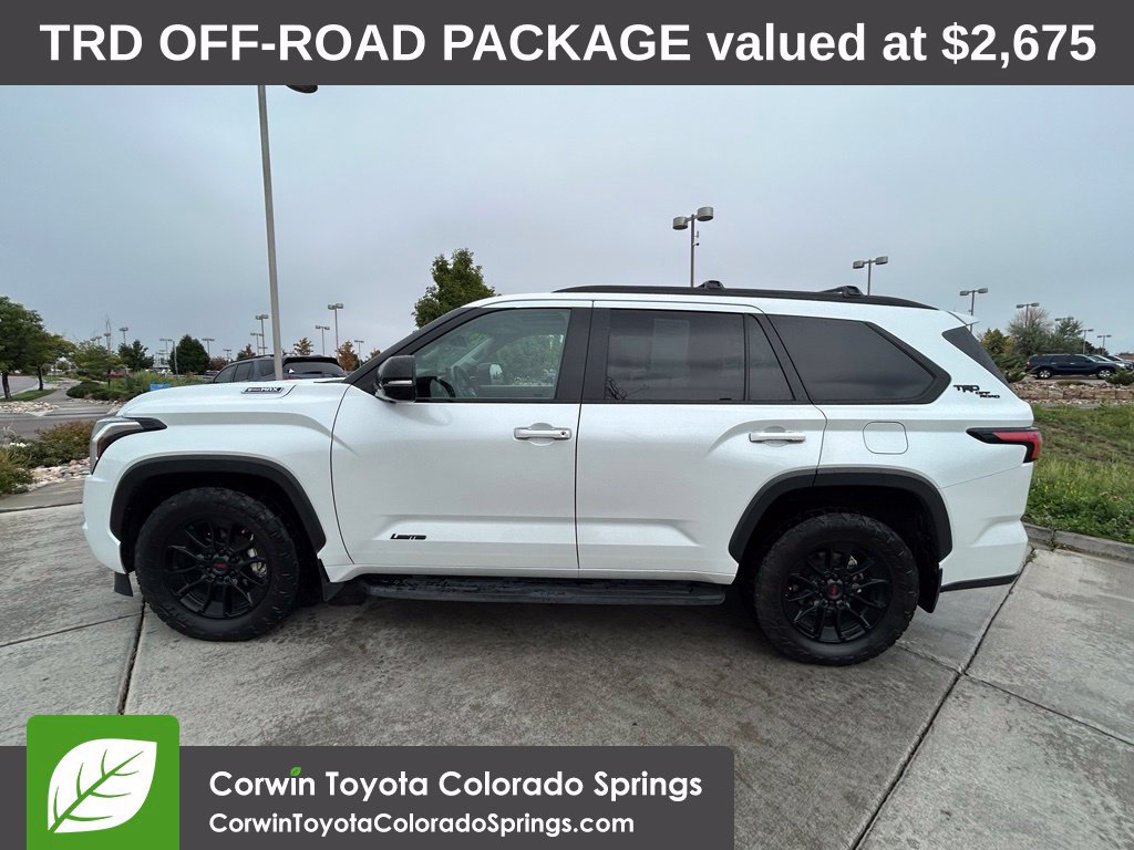 Used 2024 Toyota Sequoia Limited w/ TRD Off-Road Package AWD/4WD image 5