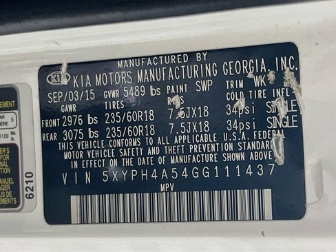 Used 2016 Kia Sorento EX FWD image 13