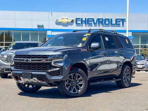 Used 2021 Chevrolet Tahoe Z71 w/ Rear Media and Nav Package AWD/4WD image 1