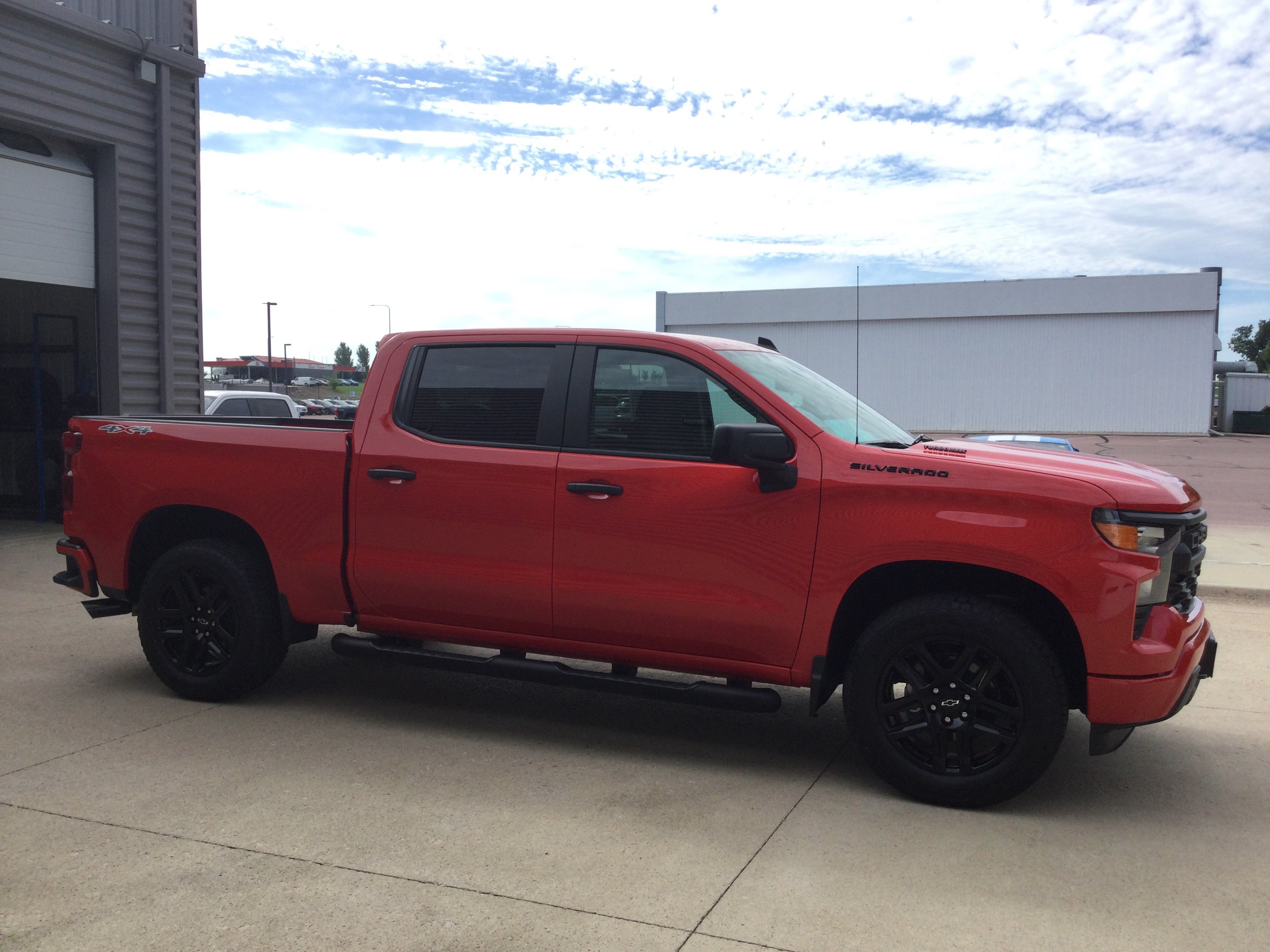 Used 2026 Chevrolet Silverado 1500 Custom w/ Turbomax Blackout Package AWD/4WD image 3
