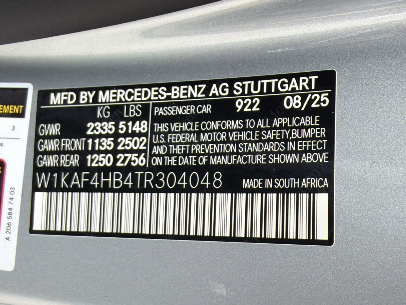 Certified 2026 Mercedes-Benz C 300 4MATIC Sedan image 19