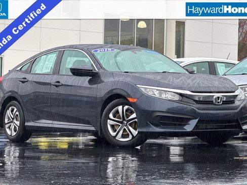 Certified 2018 Honda Civic LX image 1