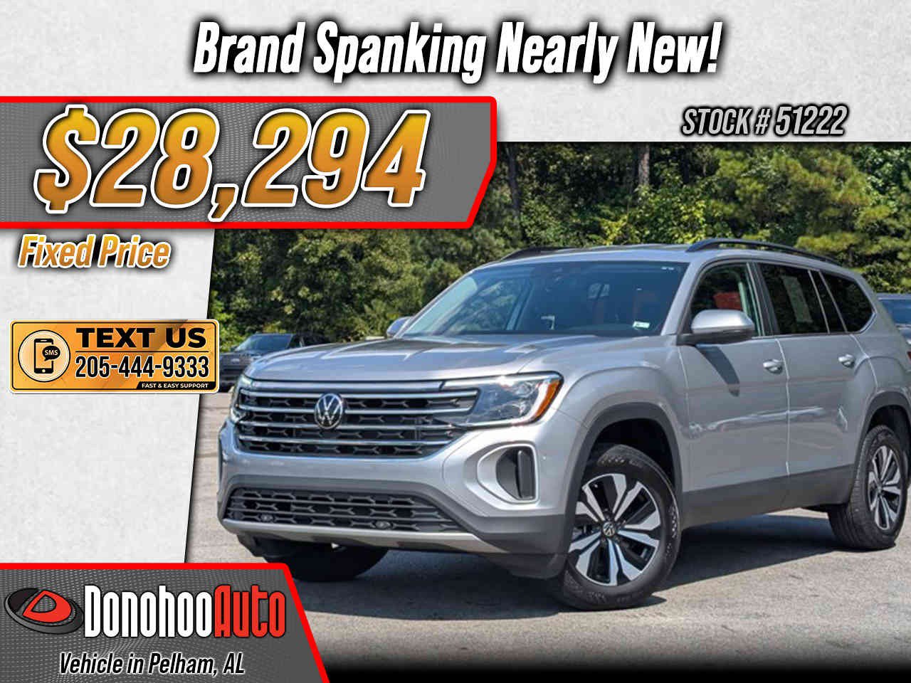 Used 2025 Volkswagen Atlas SE FWD image 1