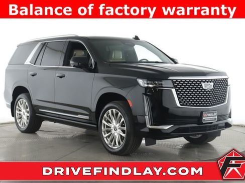Used 2021 Cadillac Escalade Premium Luxury w/ Driver Assist Tech Package AWD/4WD image 1