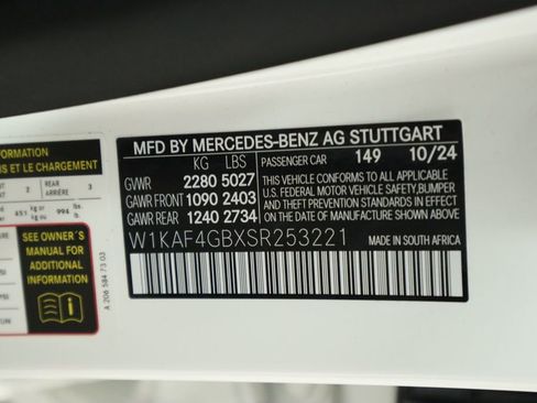 Certified 2025 Mercedes-Benz C 300 Sedan image 35