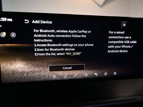 Used 2025 INFINITI QX80 Sensory image 55