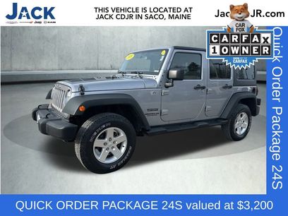 Used 2015 Jeep Wrangler Unlimited Sport w/ Quick Order Package 24S