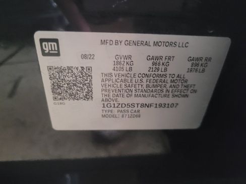 Used 2022 Chevrolet Malibu LT FWD image 33