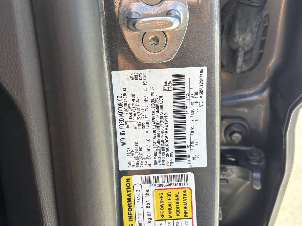 Used 2024 Ford Bronco Sport Heritage w/ Heritage Convenience Package AWD/4WD image 31