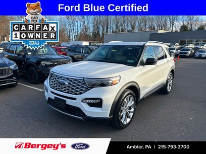 Certified 2022 Ford Explorer Platinum w/ Equipment Group 601A