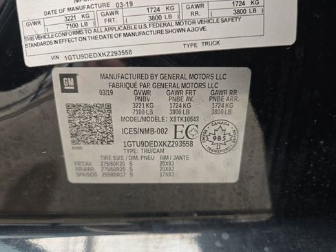 Used 2019 GMC Sierra 1500 SLT image 30